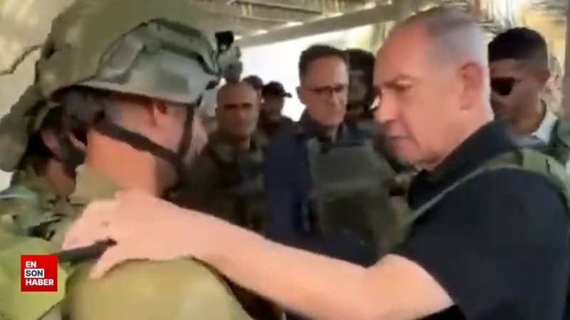 Gazze S N R Nda Askerleri Ziyaret Eden Netanyahu Bir Sonraki A Amaya