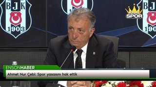 Ahmet Nur Çebi: Spor yasasını hak ettik