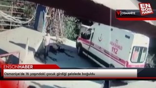 Osmaniye'de 16 yaşındaki çocuk girdiği şelalede boğuldu