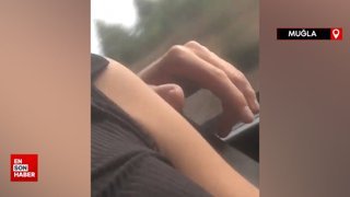 Muğla'da yolculuk sırasında arka koltuğunda oturan yedek şoför genç kızı taciz etti