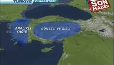 Türkiye Hava durumu 22.01.2011