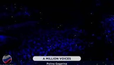 Polina Gagarina - A Million Voices ( Rusya) Eurovision 2015
