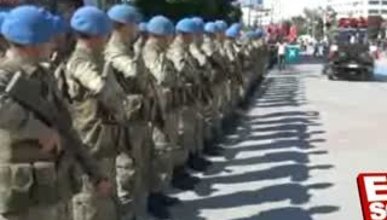 Komandolar Zafer Bayramı kutlamarında Bolu'yu inletti