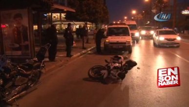  Adana’da motosiklet otobüs durağına daldı: 5 yaralı 