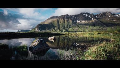 Timelapse görüntüleriyle Norveç'te mevsim geçişleri