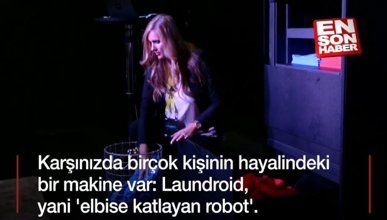Giysi katlama makinesi