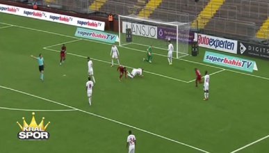 Östersunds 1 - 0 Galatasaray GOL: Saman Ghoddos