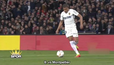 Kylian Mbappe'nin Monaco formasıyla attığı 15 gol