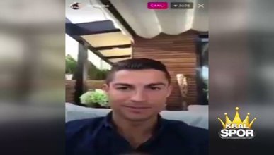 Ronaldo'dan 'Come to Beşiktaş' sözleri