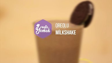 Oreolu milkshake tarifi