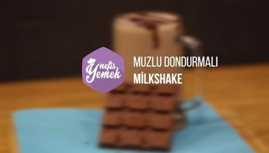 Muzlu milkshake tarifi
