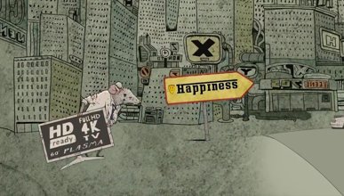 Post modern toplumu taşlayan kısa film: Happiness