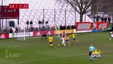 Naci Ünüvar'dan Juventus ağlarına 2 gol
