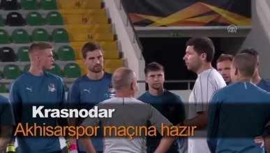 Krasnodar, Akhisarspor maçına hazır