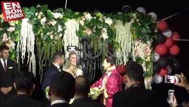 Nihat Kahveci Boğaz'da düğün yaptı