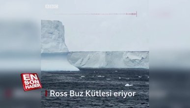 Antarktika'daki eriyen buzullardan gelen ürkütücü sesler