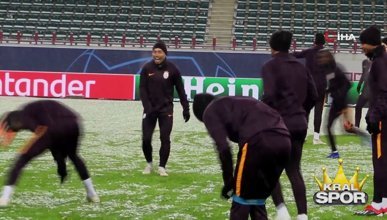 Galatasaray, Lokomotiv Moskova maçı hazırlıklarını tamamladı