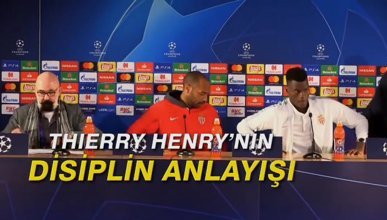 Thierry Henry'nin disiplin anlayışı