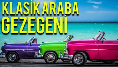 Klasik araba cenneti Küba