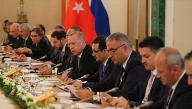  Erdoğan: Rusya ile ikili ticaret hacmi hedefi 100 milyar dolar