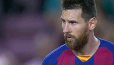 Messi bu sezonki ilk golünü frikikten attı