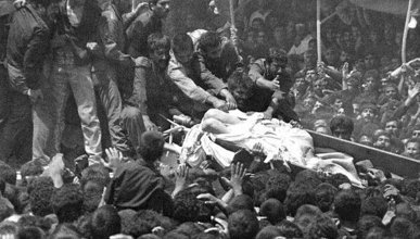 Ayetullah Humeyni'nin cenaze töreni - 1989