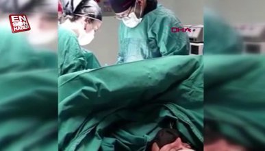 Manisa'da, ameliyat sırasında türkü söyleyen hasta