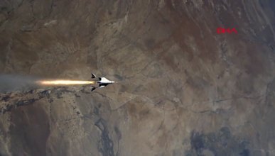 Virgin Galactic ikinci uçuş testini tamamladı