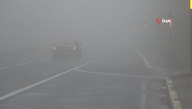 Bolu Dağı’nda sağanak ve sis etkili oluyor