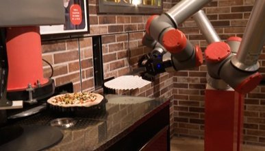 Pizzacı robot Paris'te işe başladı