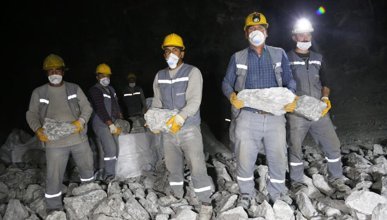 Kırıkkale'de yeraltından çıkarılan tuzla hedef '2023'de 1 milyon ton tuz'