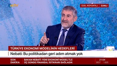 Nureddin Nebati, Türkiye Ekonomi Modeli'nin hedeflerini anlattı