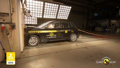 Skoda Fabia Euro NCAP çarpışma testi