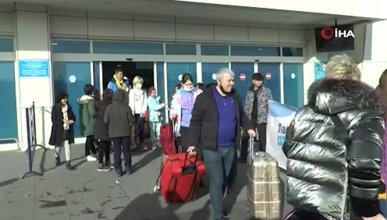 Erciyes’e ilk Ukraynalı turist kafilesi geldi