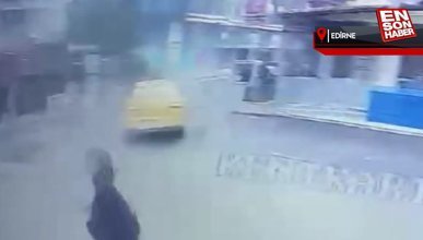 Edirne'de midibüsün çarptığı kadın öldü