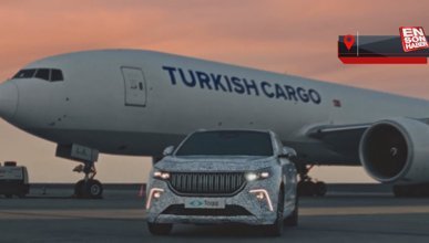 Turkish Cargo, TOGG'u kış testleri için Arjantine'e taşıdı