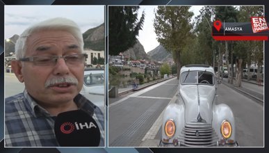 Amasya'da 70 yıllık klasik otomobiline 1.5 milyon lira teklif ettiler