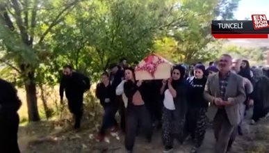 İstanbul’da öldürülen kadın, Tunceli’de defnedildi
