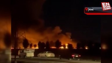 Irak'ta yakıt tankeri patladı