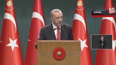 Cumhurbaşkanı Erdoğan destek paketlerini duyurdu