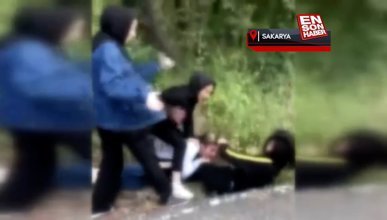 Sakarya'da kız öğrencilerin tekme tokat kavgası