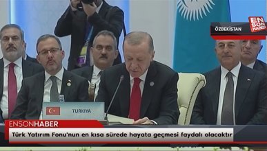 Erdoğan: Türk Yatırım Fonu'nun en kısa sürede hayata geçmesi faydalı olacaktır
