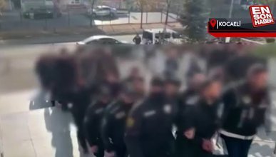 Kocaeli'de bir kişiyi kaçırıp fidye isteyen 10 kişi tutuklandı