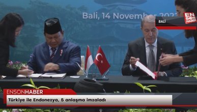 Türkiye ile Endonezya, 5 anlaşma imzaladı