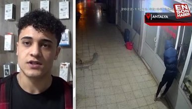 Antalya'da dükkana pencereden giren hırsız, poşet dolusu cep telefonu çaldı