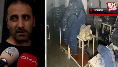 Taksim'de bombayı bırakan teröristin iş yeri görüntülendi