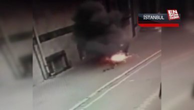 Esenyurt’ta elektrik trafosu çocuğun yüzünde bomba gibi patladı