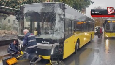 Bakırköy'de İETT kazası: 4 yaralı