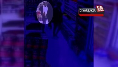 Diyarbakır’da marketlerin korkulu rüyası salam ve mama hırsızları