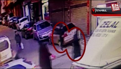 Sultangazi'de kucağında bebeğiyle yürüyen kadın, silahla vuruldu